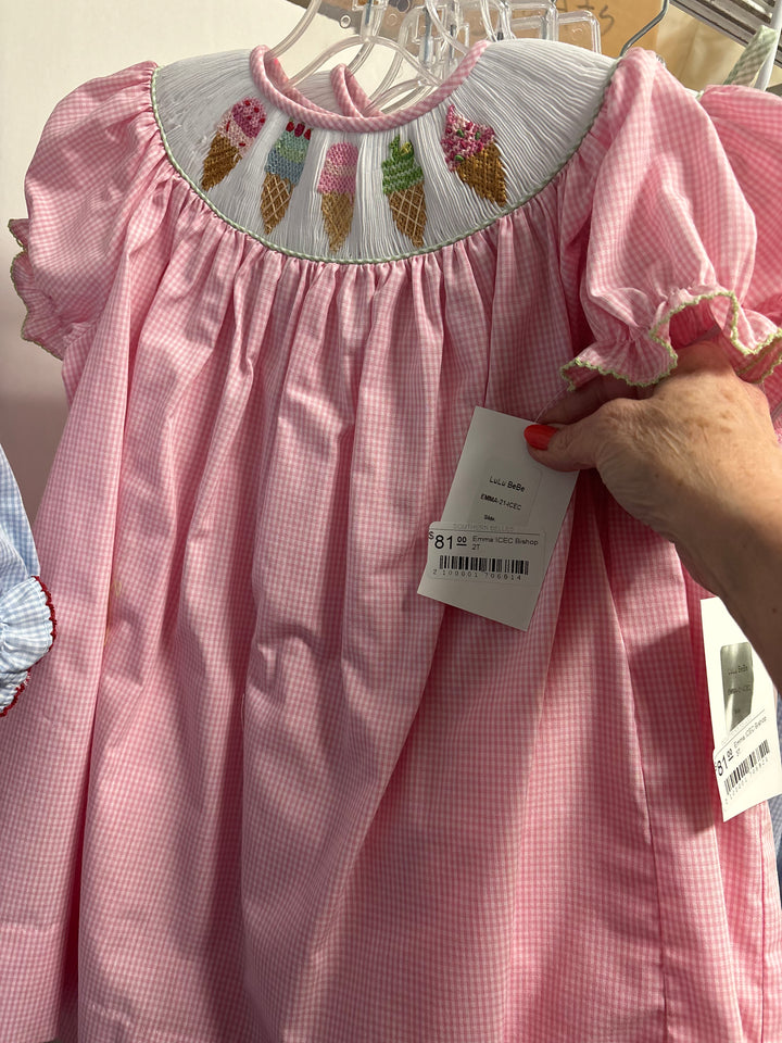 Emma Ice Cream Bishop Dress