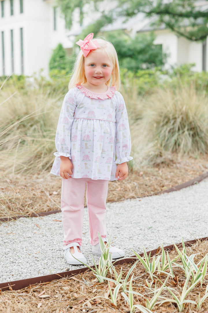Puppy Ruffle Bloomer Set