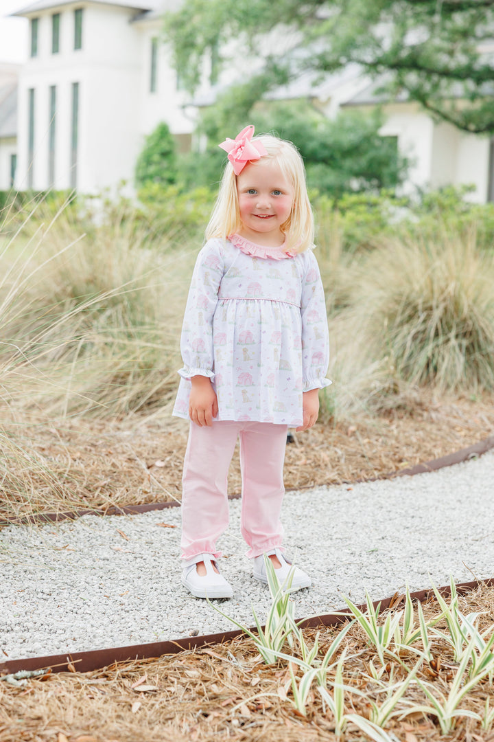 Puppy Ruffle Bloomer Set