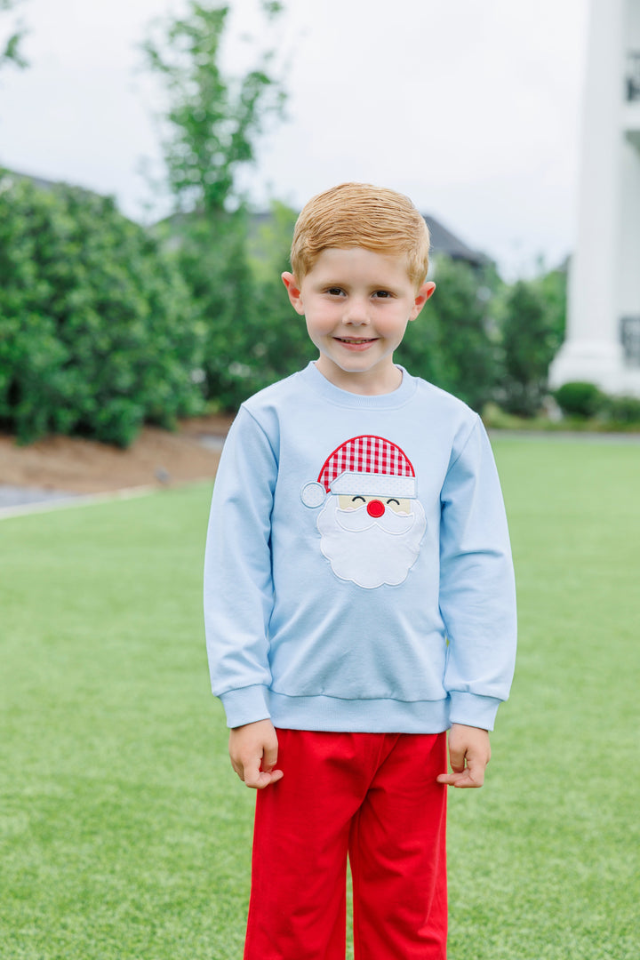 Santa Terry Pullover