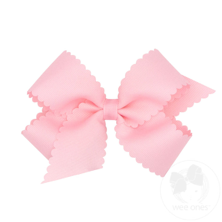 Scallop Grosgrain Bows