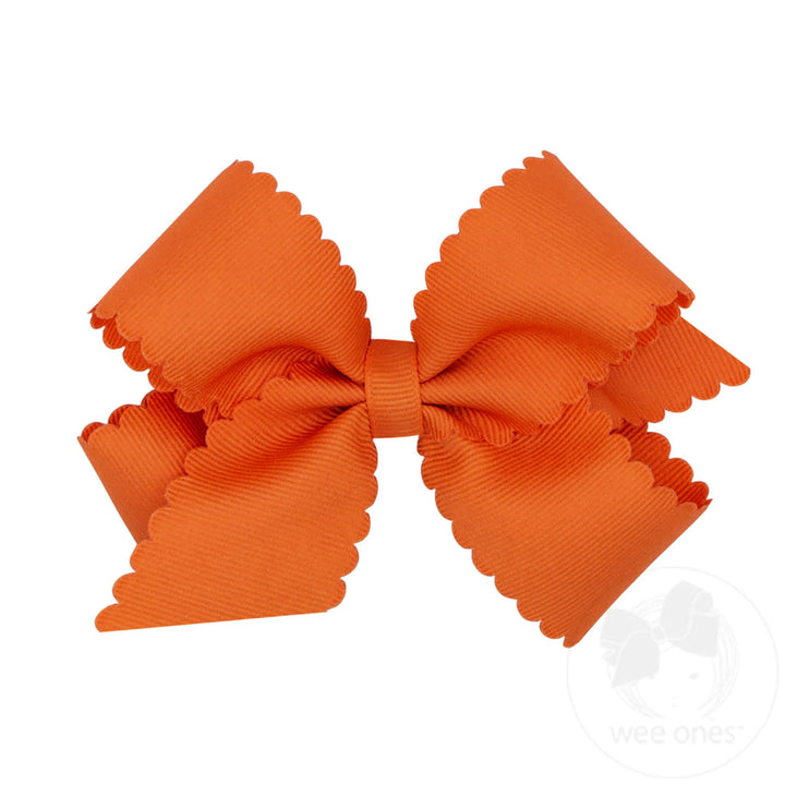 Scallop Grosgrain Bows