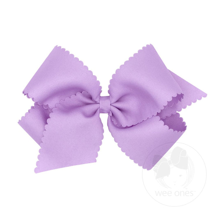 Scallop Grosgrain Bows