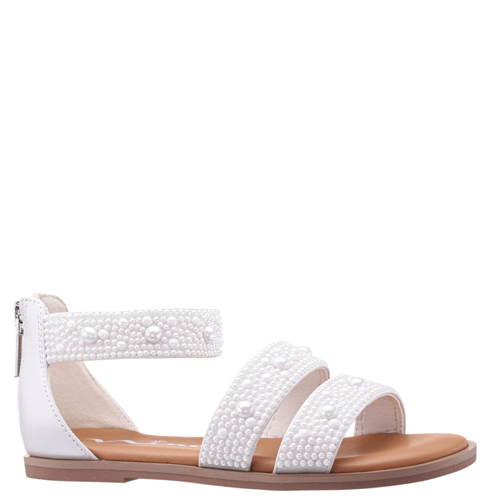 Analeigh Sandal - Smooth White