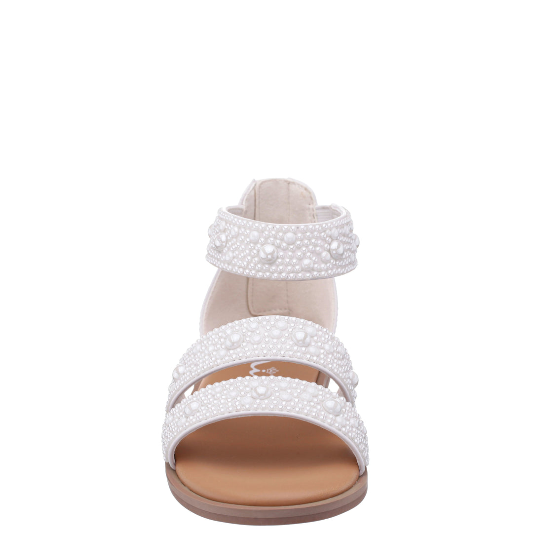 Analeigh Sandal - Smooth White
