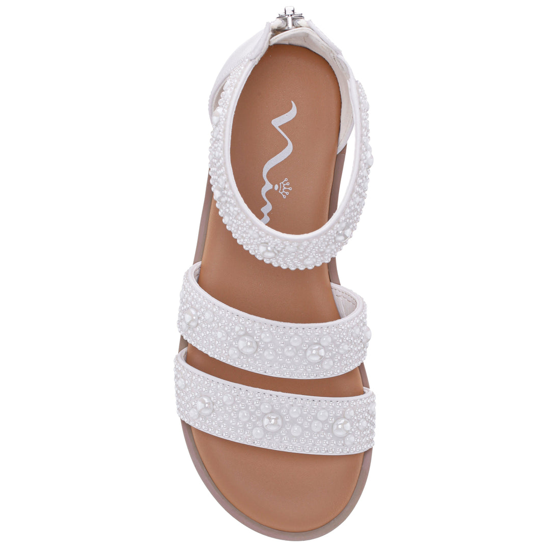 Analeigh Sandal - Smooth White