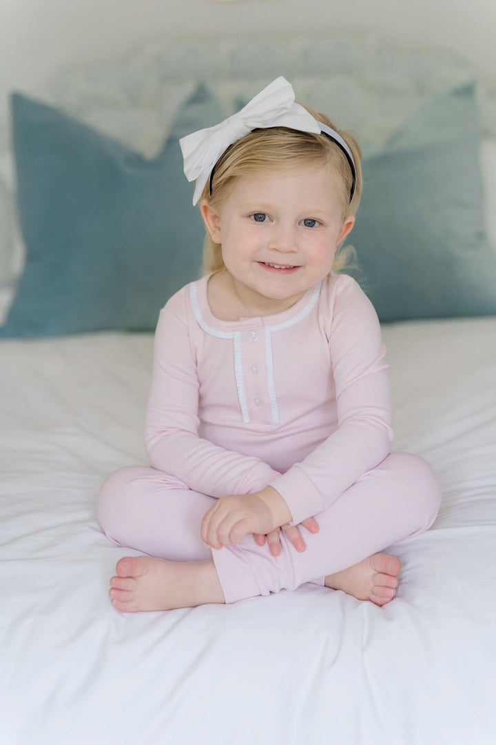 Alden Girls' Pima Cotton Pajama Set
