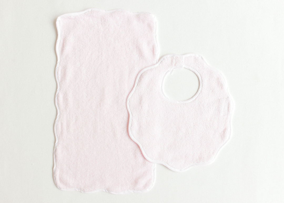 Bib &amp; Burp Cloth Set