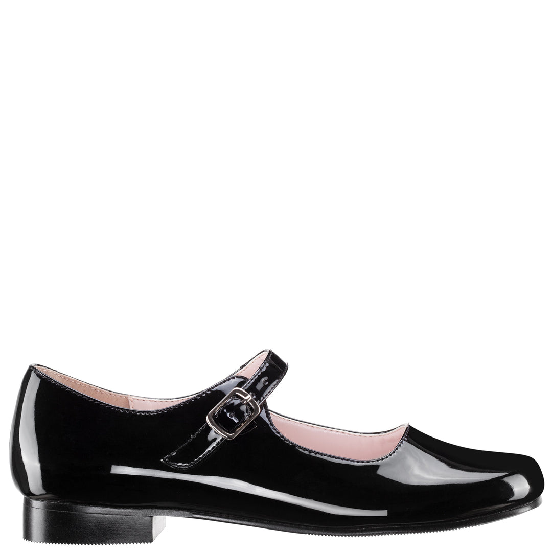 Bonnett Mary Jane - Black Patent