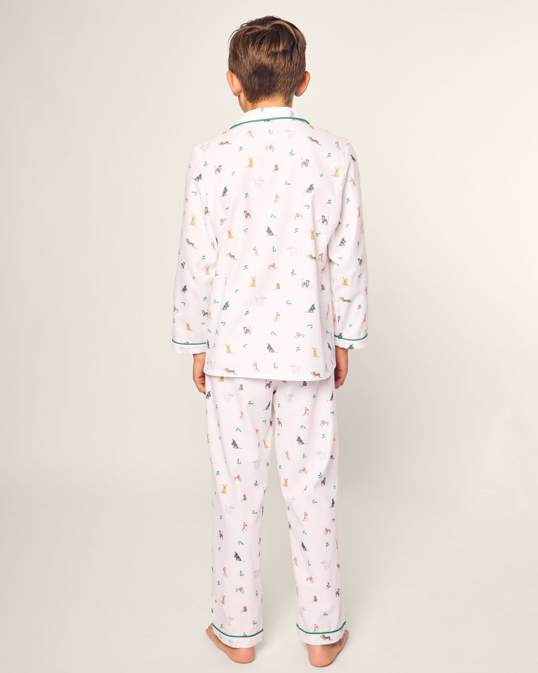 Jingle Paws Kid's Twill Pajama Set