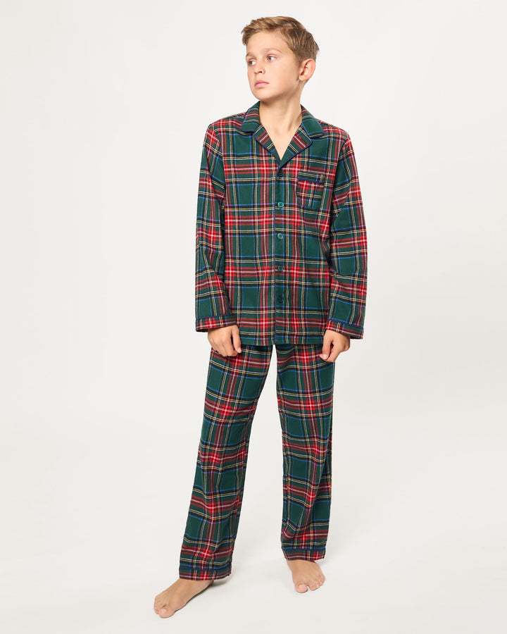 Brushed Twill Pajama Set