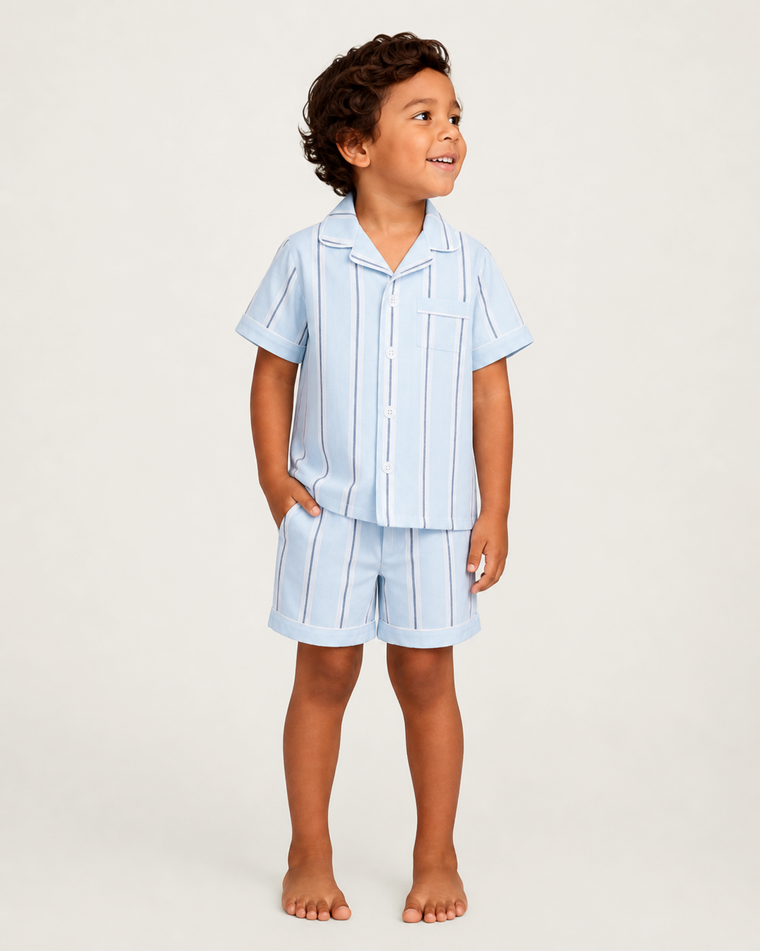 Twill Short Set