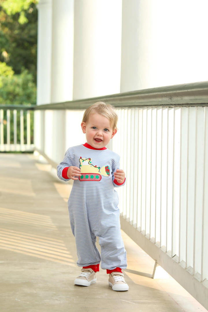 Construction Chrismas Romper
