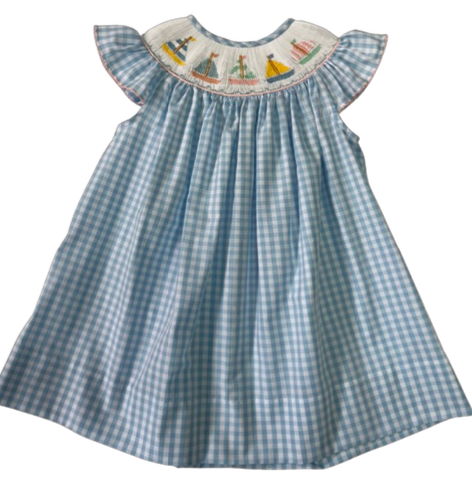strapless open back dress Best Dressed Child by Lulu Bebe Girls Dana Pleat Dress - Embroidered  Nutcracker Ballet main image 0