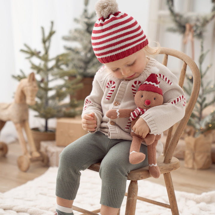 Candy Cane Knit Set