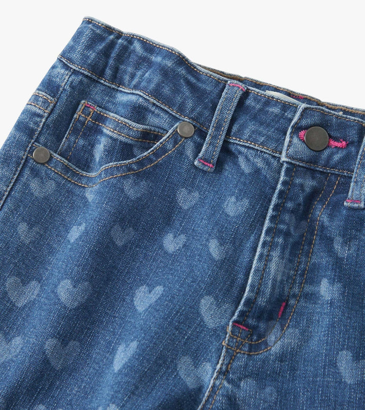 Hearts Flared Leg Denim