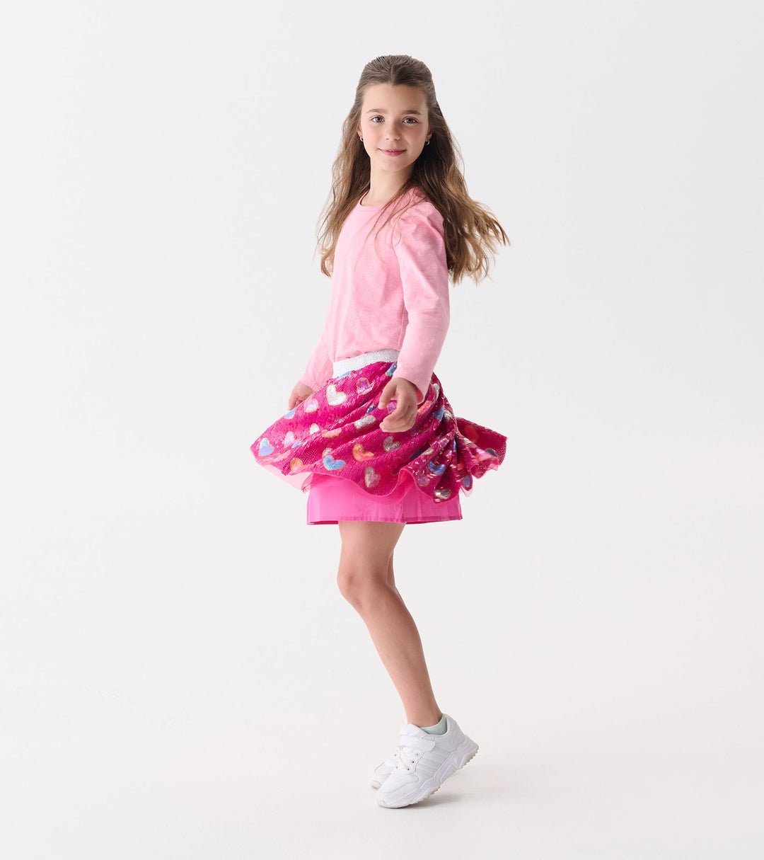 Sparkle Puff-Sleeve Tee
