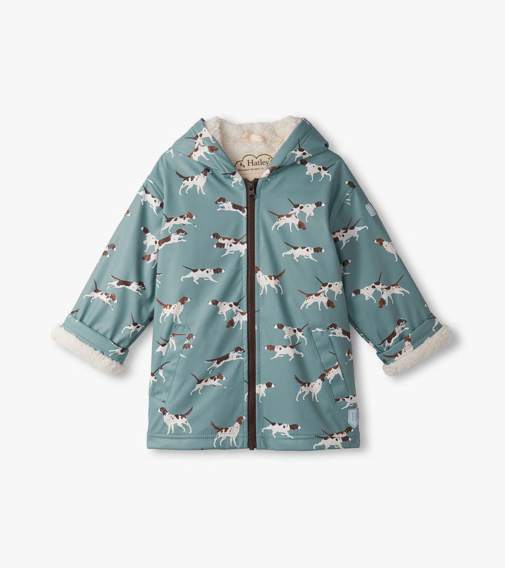 On the Hunt Sherpa-Lined Rain Jacket