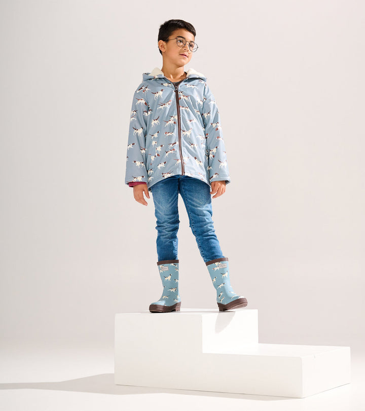 On the Hunt Sherpa-Lined Rain Jacket