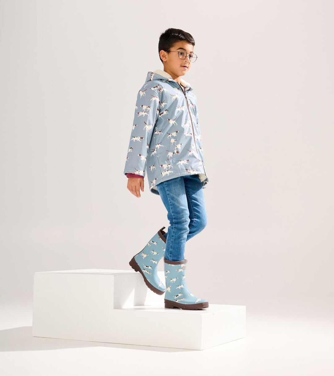 On the Hunt Sherpa-Lined Rain Jacket