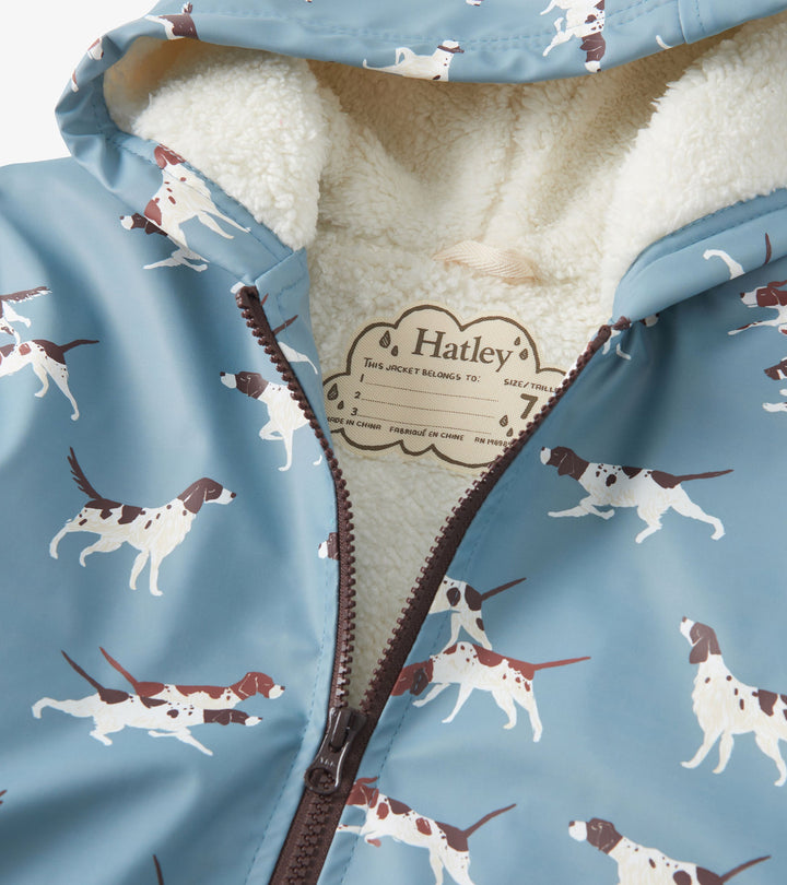 On the Hunt Sherpa-Lined Rain Jacket