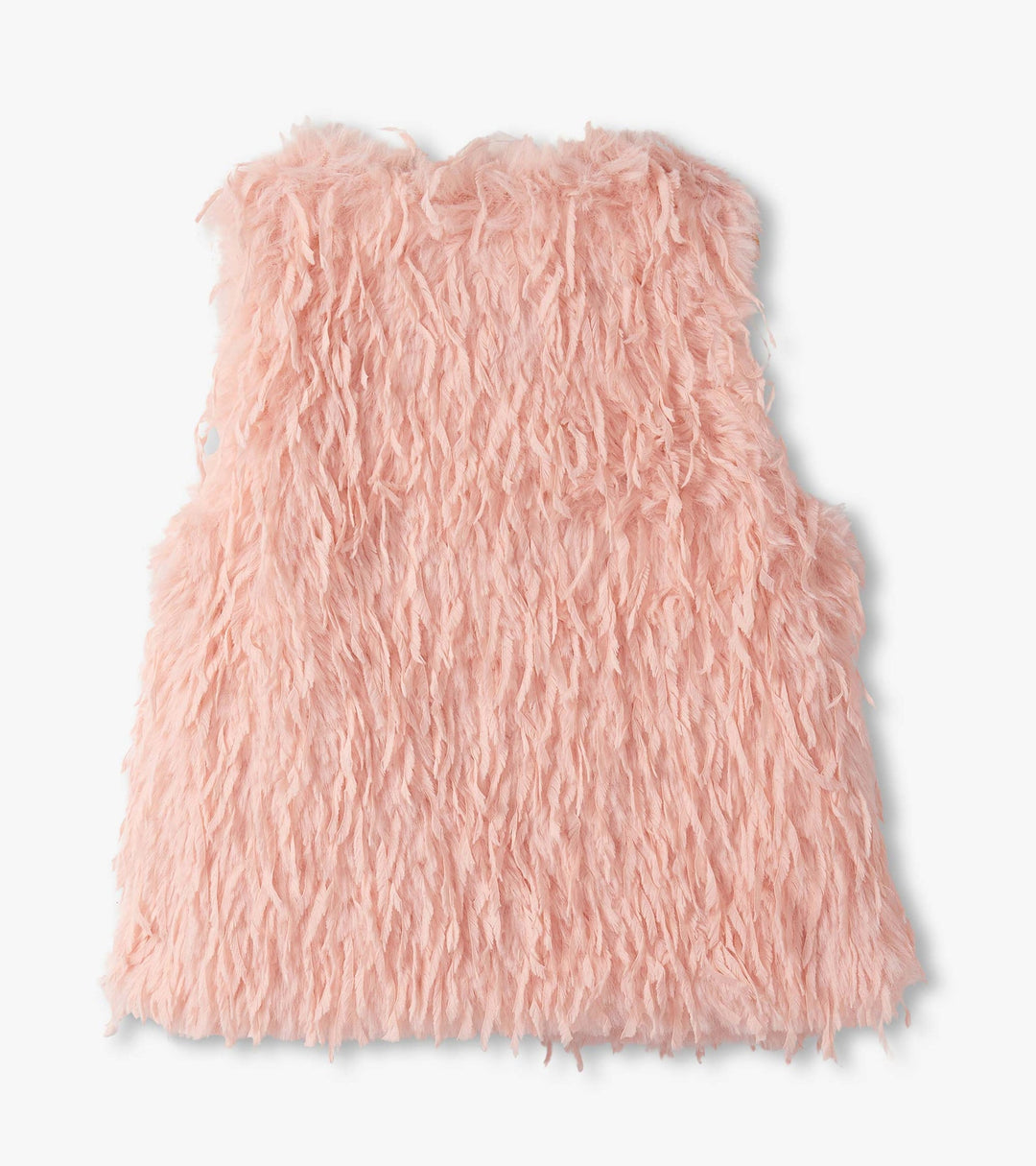 Feather Faux Fur Vest