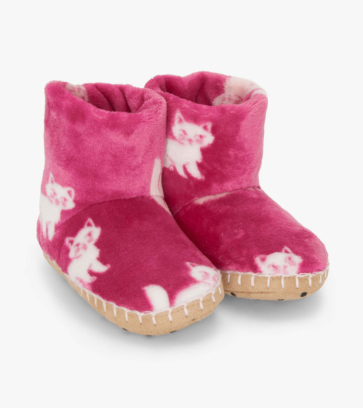 Little Kitties Fuzzy Slippers