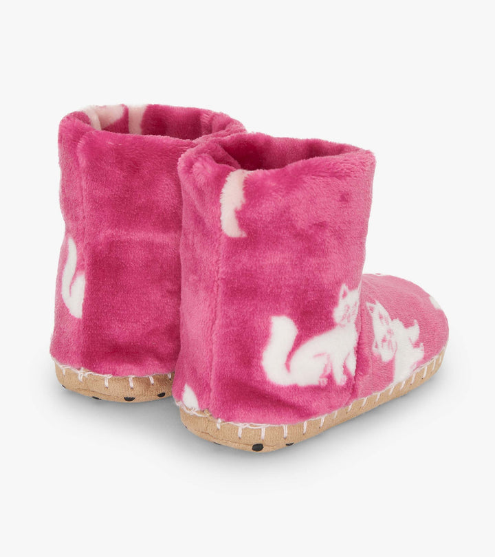 Little Kitties Fuzzy Slippers