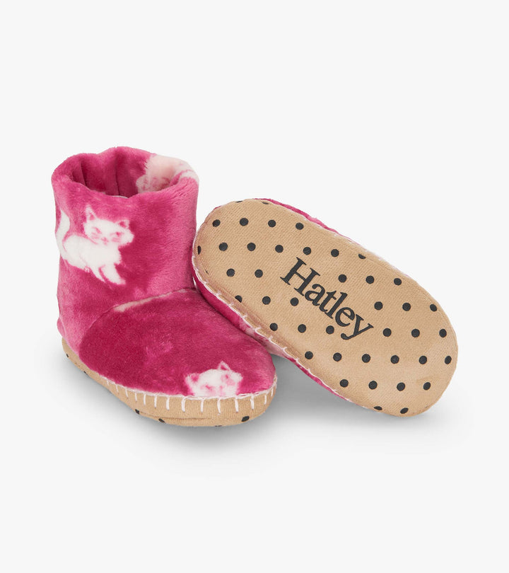 Little Kitties Fuzzy Slippers