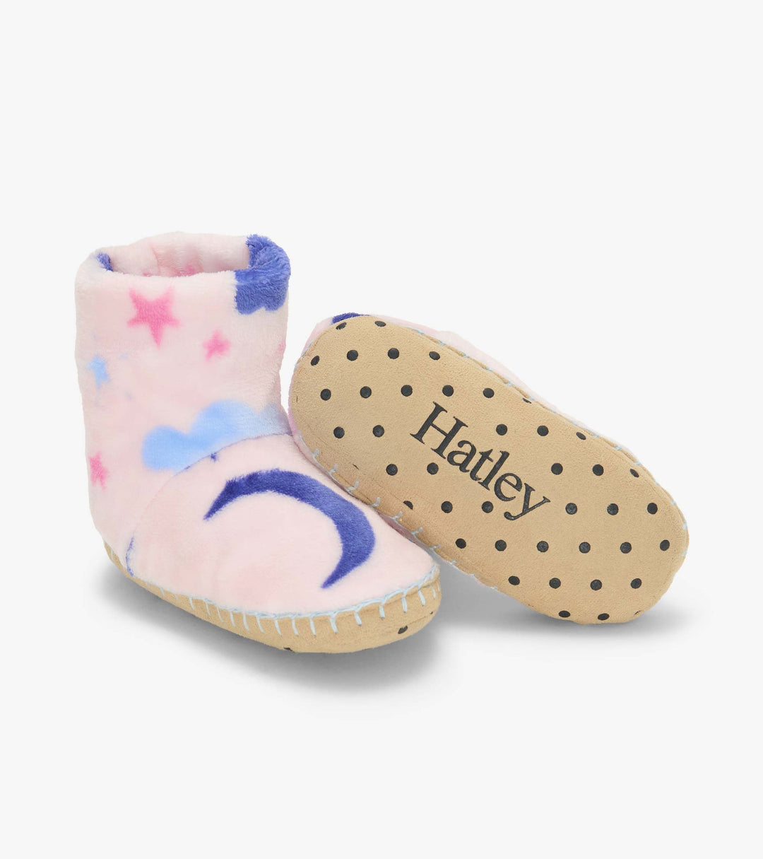 Fleece Slippers - Night Sky