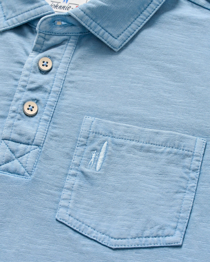 Coastal Wash Jr. Long Sleeve Polo