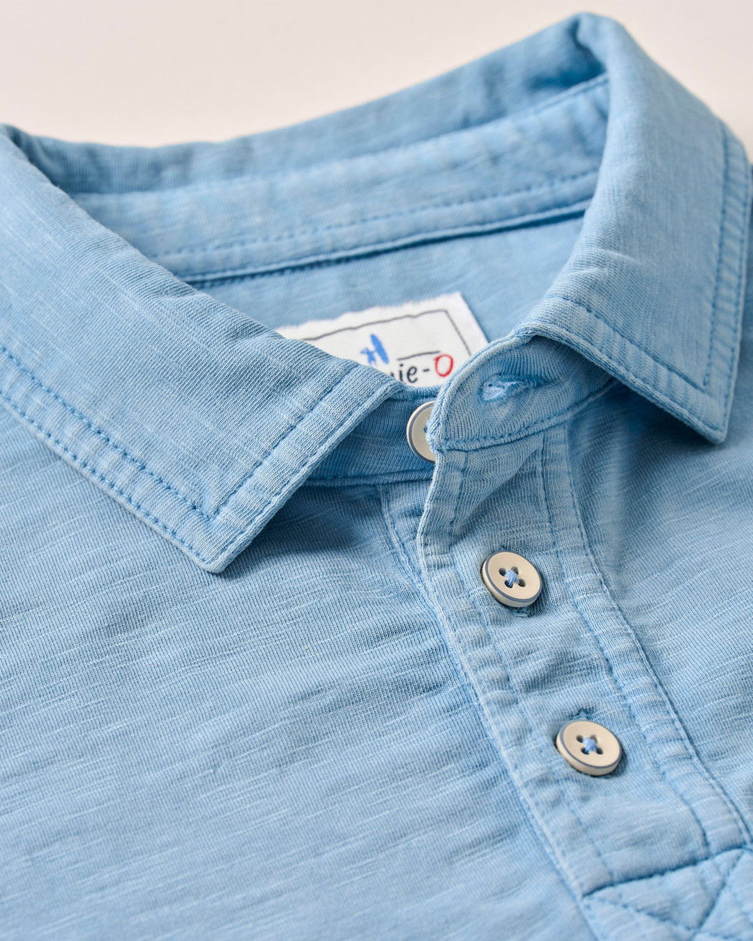 Coastal Wash Jr. Long Sleeve Polo