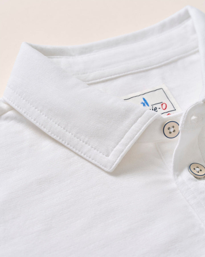 Coastal Wash Jr. Long Sleeve Polo