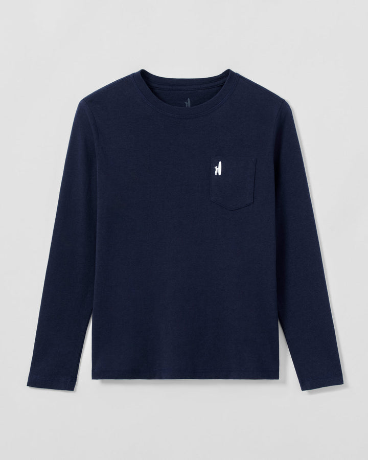 Coastal Vibe Jr. Long Sleeve Pocket T-Shirt