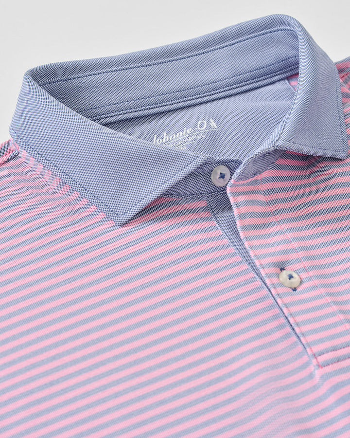 Performance Jr. Mesh Polo - Cruz Stripe