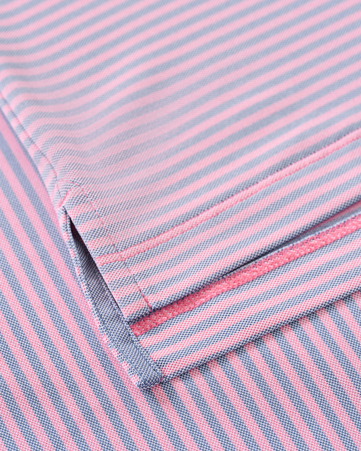 Performance Jr. Mesh Polo - Cruz Stripe