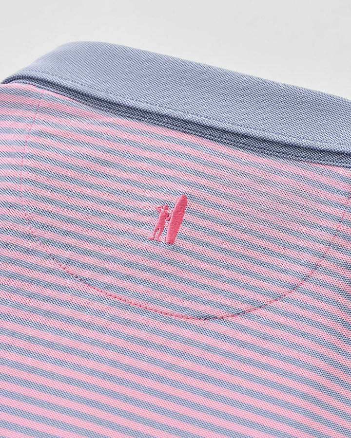 Performance Jr. Mesh Polo - Cruz Stripe