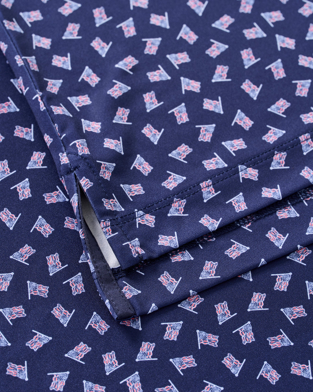 Performance Jersey Polo - USA Navy