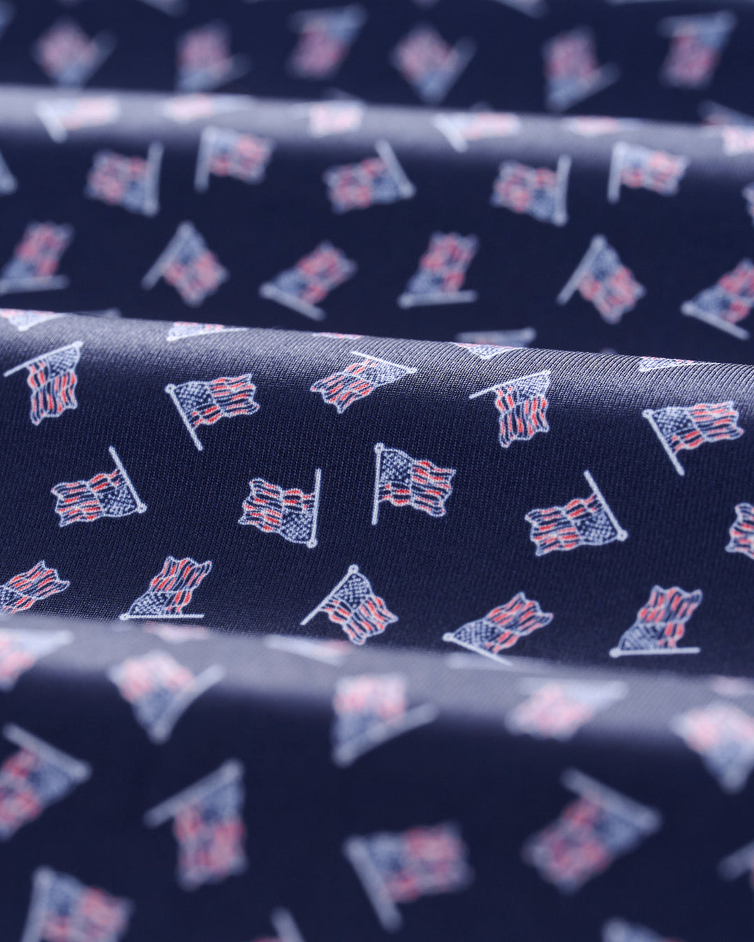 Performance Jersey Polo - USA Navy