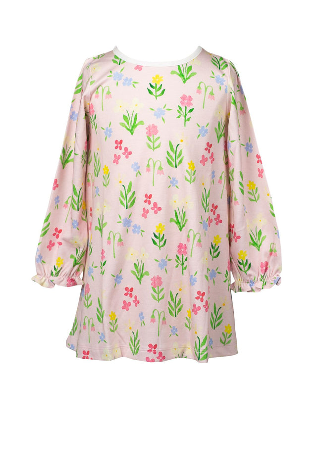 English Garden Dress Long-Sleeve