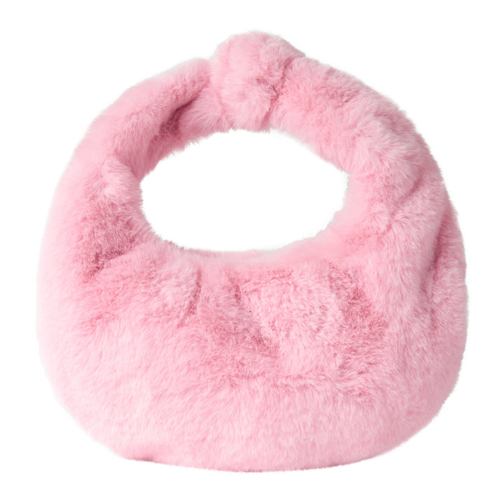 Pink Faux Fur Bag