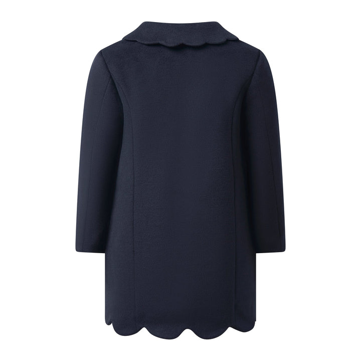Scalloped Dress Coat