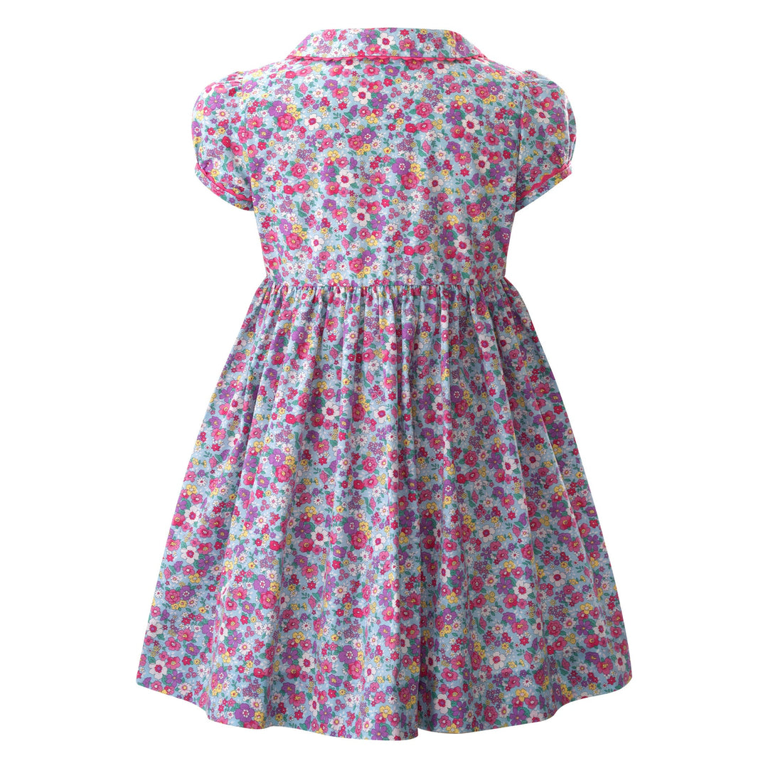 Candy Floral Button Front Dress