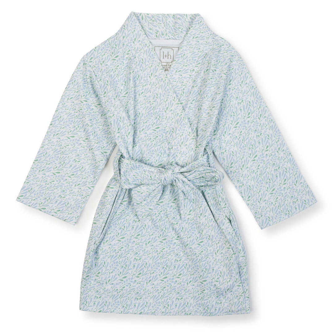 Gwen Girls' Pima Cotton Spa Wrap Robe