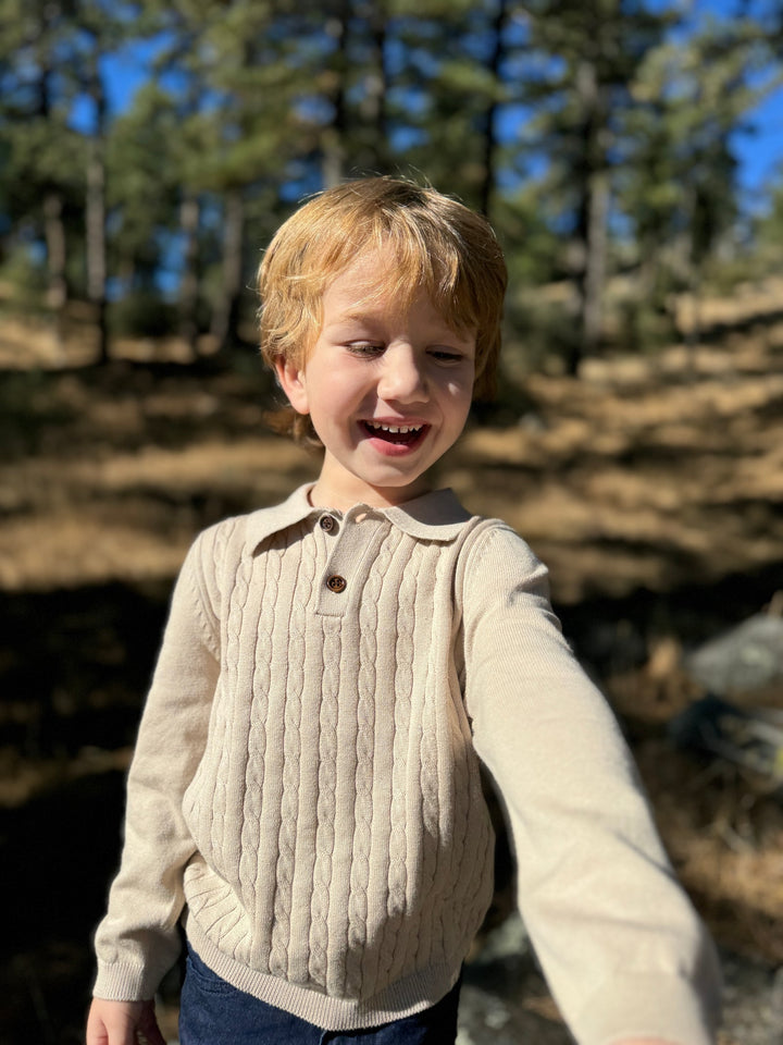 Jayden Knitted Polo
