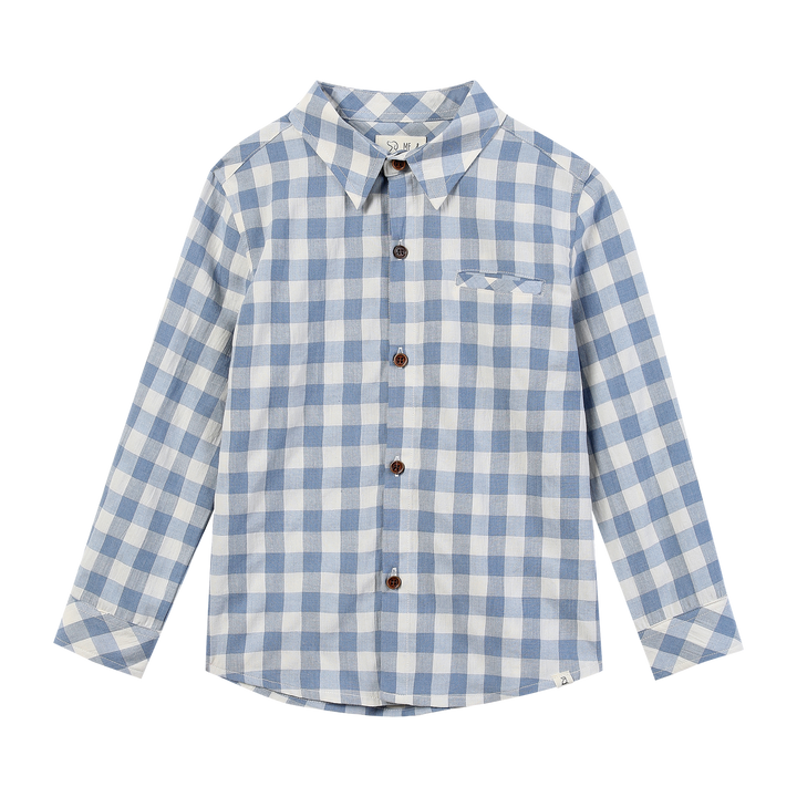 Atwood Blue/White Plaid Shirt