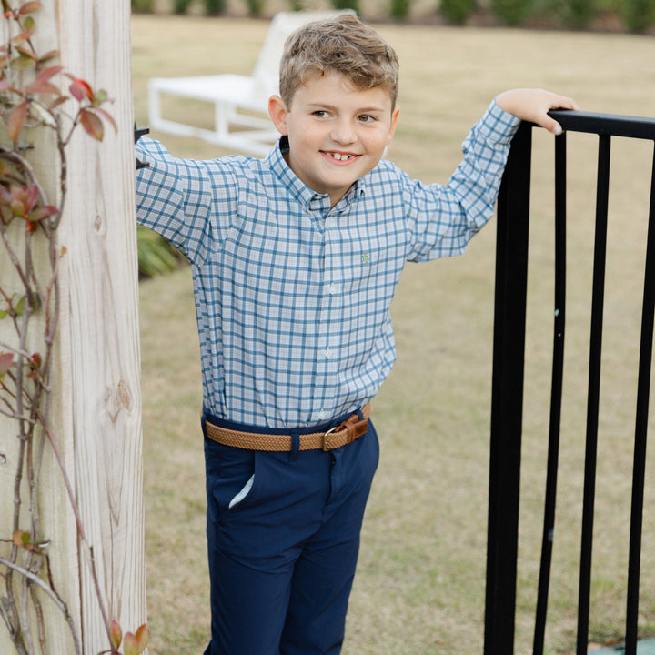 Roscoe Performance Button-Down Shirt