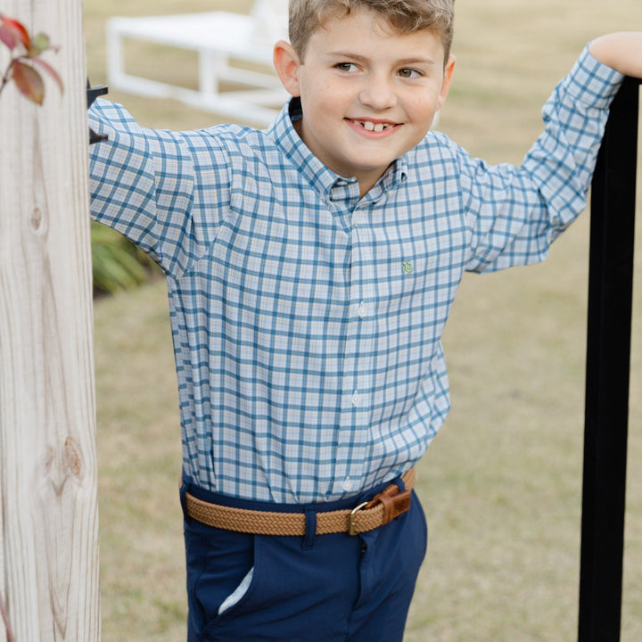 Roscoe Performance Button-Down Shirt