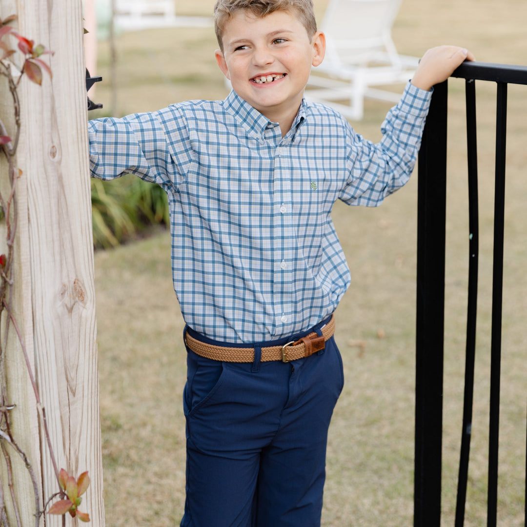Roscoe Performance Button-Down Shirt