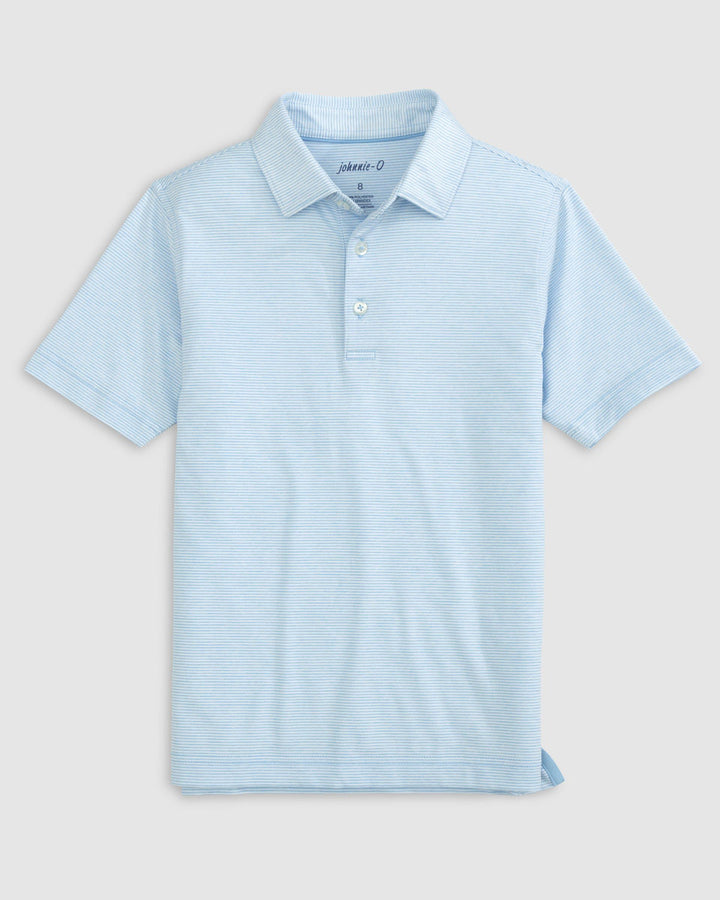 Performance Jersey Jr. Polo - Lyndonn Stripe